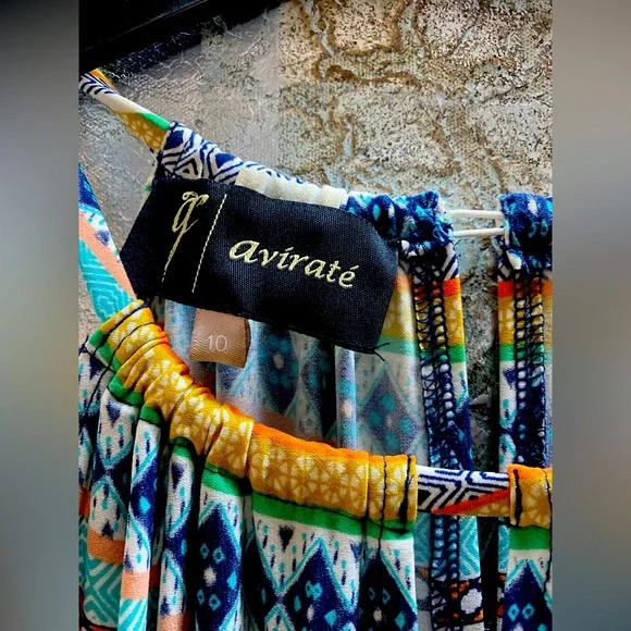 Beautiful AVIRATE MAXI DRESS. BRAND NEW. NEVER WORN. - Picture 5 of 5